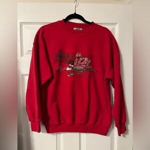Northern reflections crewneck sweater